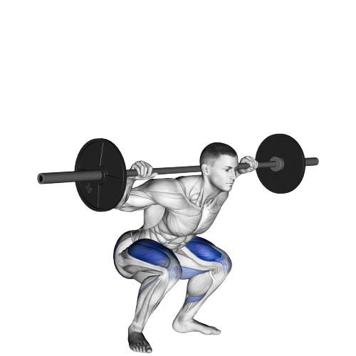 Barbell Squat Ending Motion