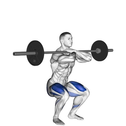 Front Squat Ending Motion