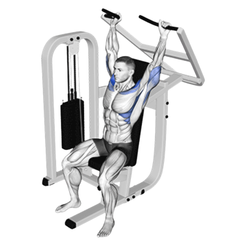 Machine Shoulder Press Ending Motion