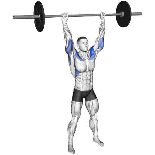 Overhead Press Ending Motion